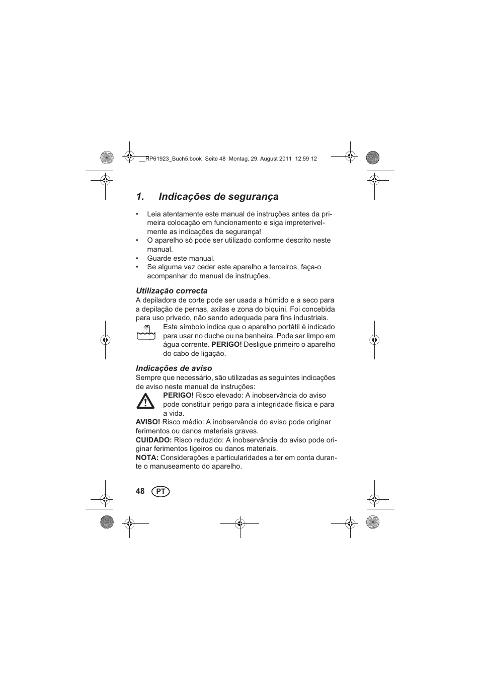 Indicações de segurança | Silvercrest SDR 1000 A1 User Manual | Page 50 / 114