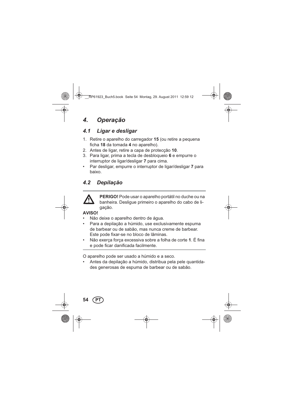 Operação | Silvercrest SDR 1000 A1 User Manual | Page 56 / 114