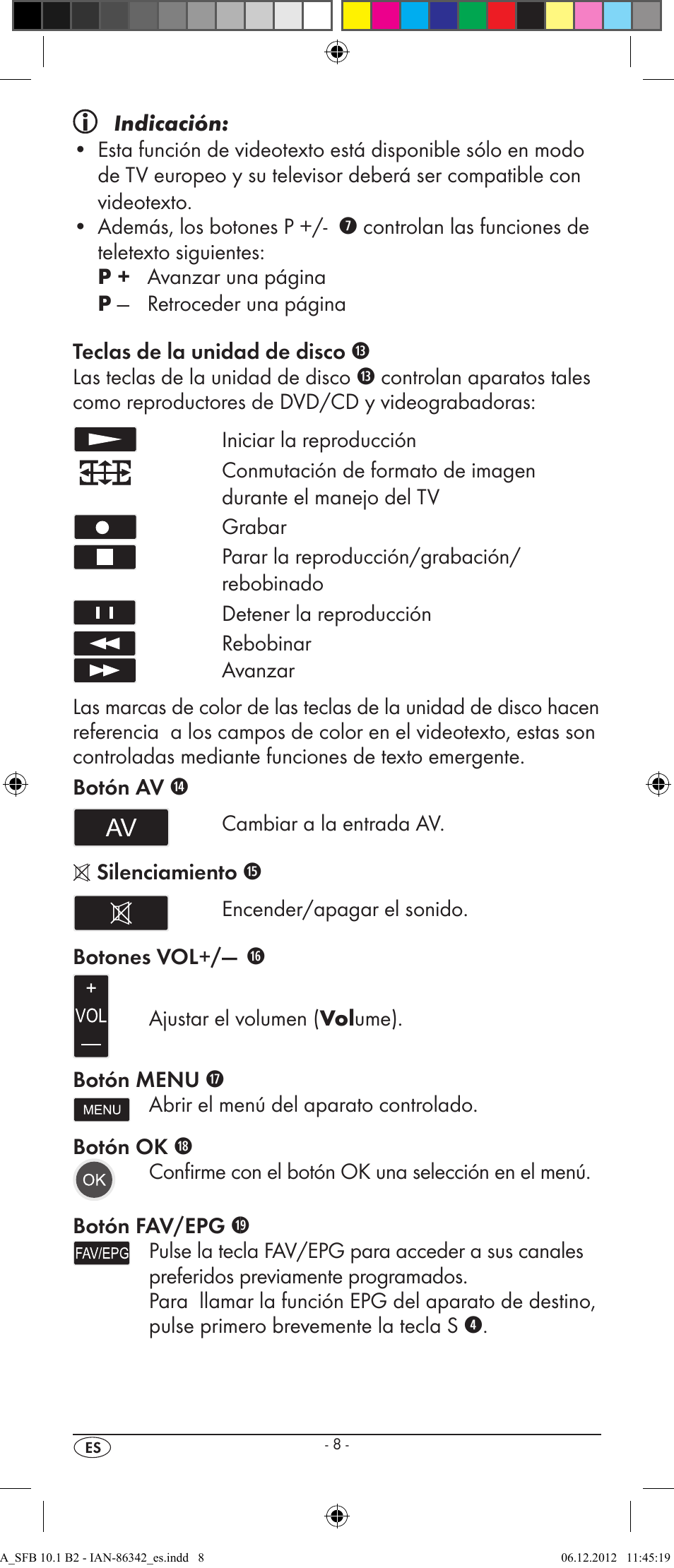 Silvercrest SFB 10.1 B2 User Manual | Page 10 / 116