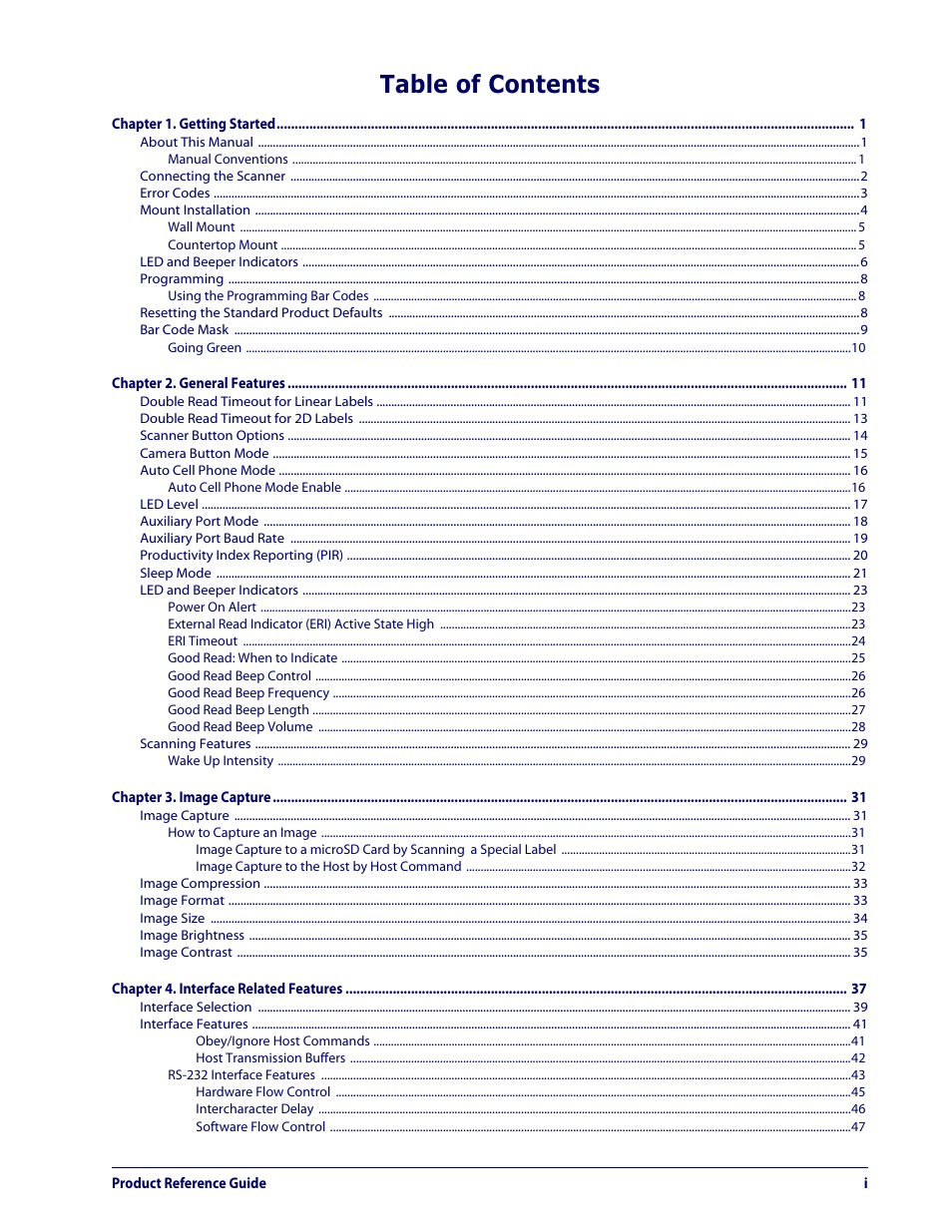 Datalogic Scanning MAGELLAN 3200VSI User Manual | Page 3 / 200