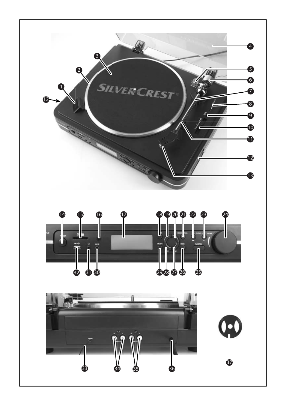 Silvercrest KH 2431 User Manual | Page 3 / 124