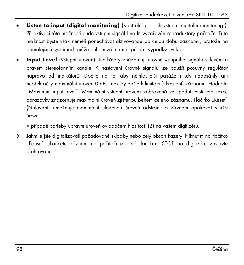 Silvercrest SKD 1000 A3 User Manual | Page 100 / 134