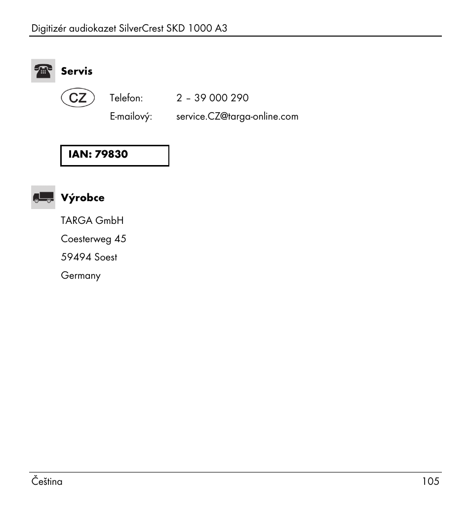 Silvercrest SKD 1000 A3 User Manual | Page 107 / 134