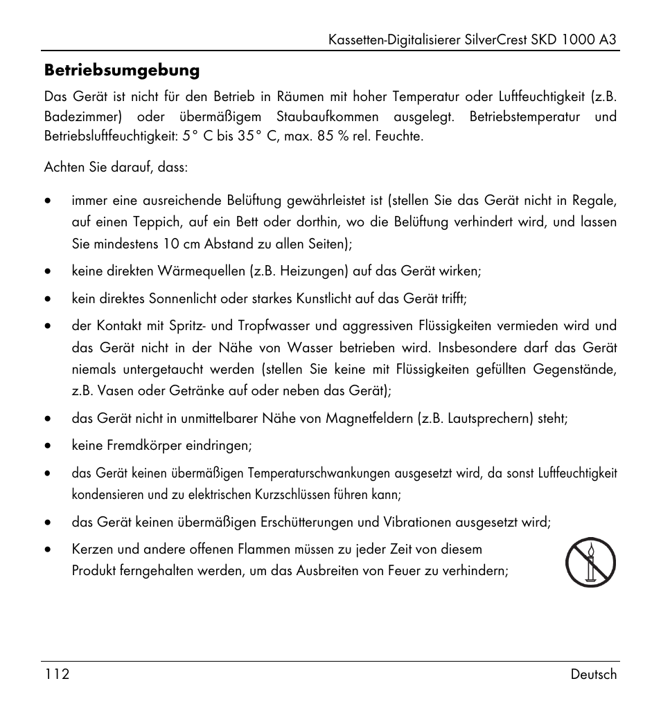 Silvercrest SKD 1000 A3 User Manual | Page 114 / 134