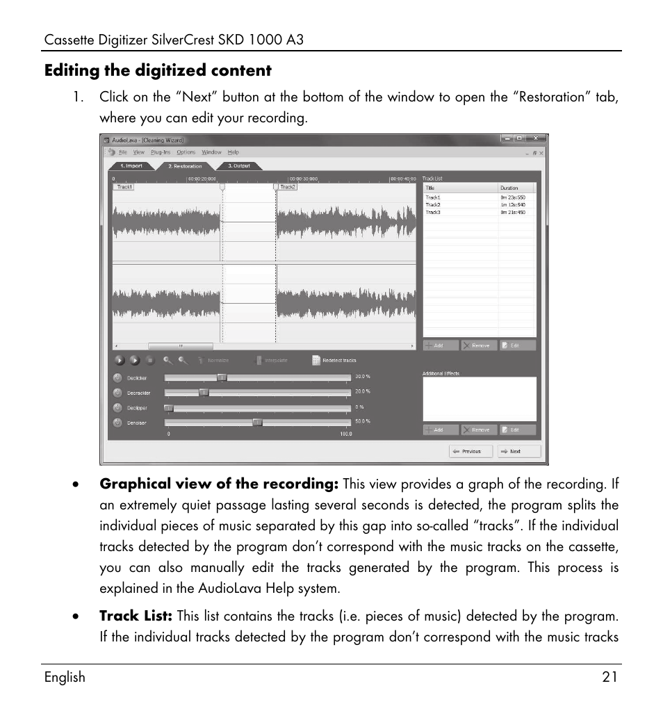 Silvercrest SKD 1000 A3 User Manual | Page 23 / 134