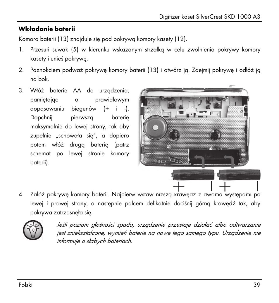 Silvercrest SKD 1000 A3 User Manual | Page 41 / 134