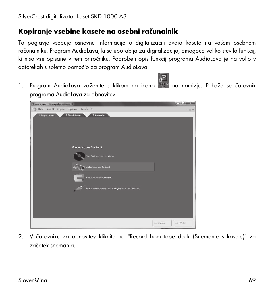 Silvercrest SKD 1000 A3 User Manual | Page 71 / 134