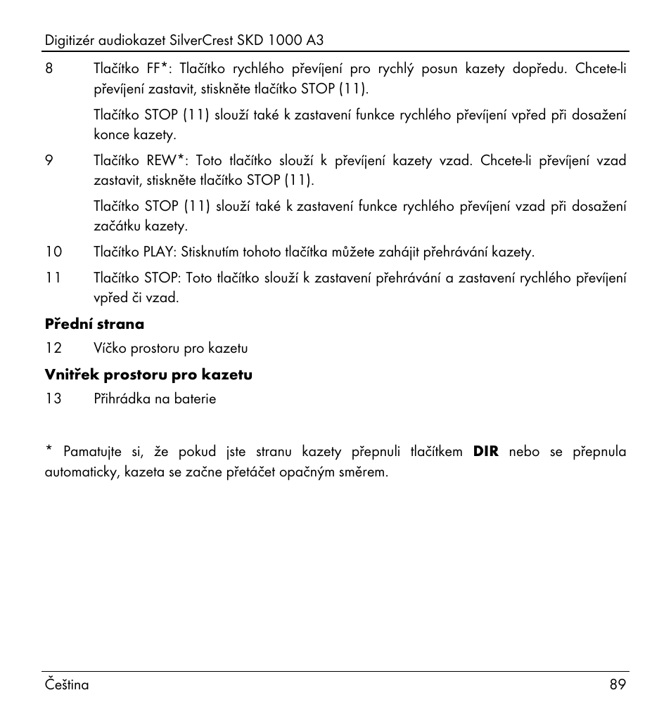 Silvercrest SKD 1000 A3 User Manual | Page 91 / 134