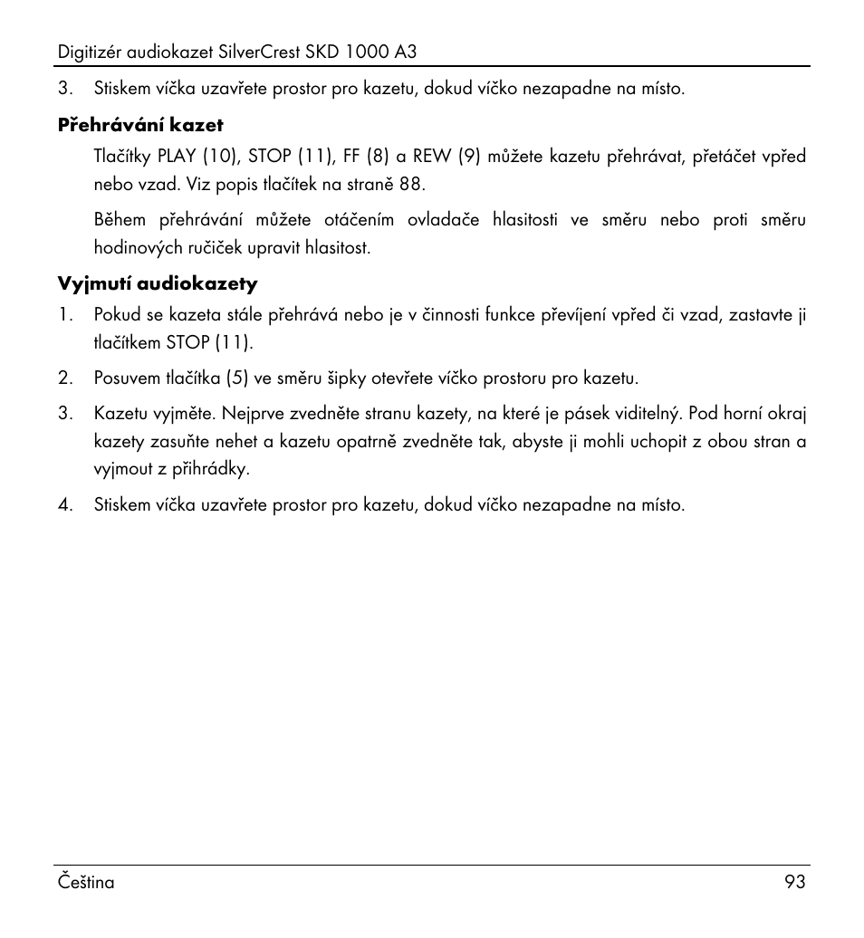 Silvercrest SKD 1000 A3 User Manual | Page 95 / 134