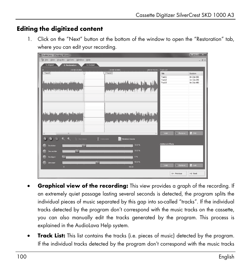 Silvercrest SKD 1000 A3 User Manual | Page 102 / 110