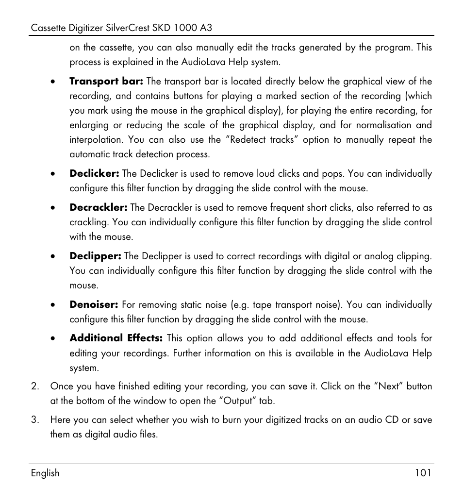 Silvercrest SKD 1000 A3 User Manual | Page 103 / 110
