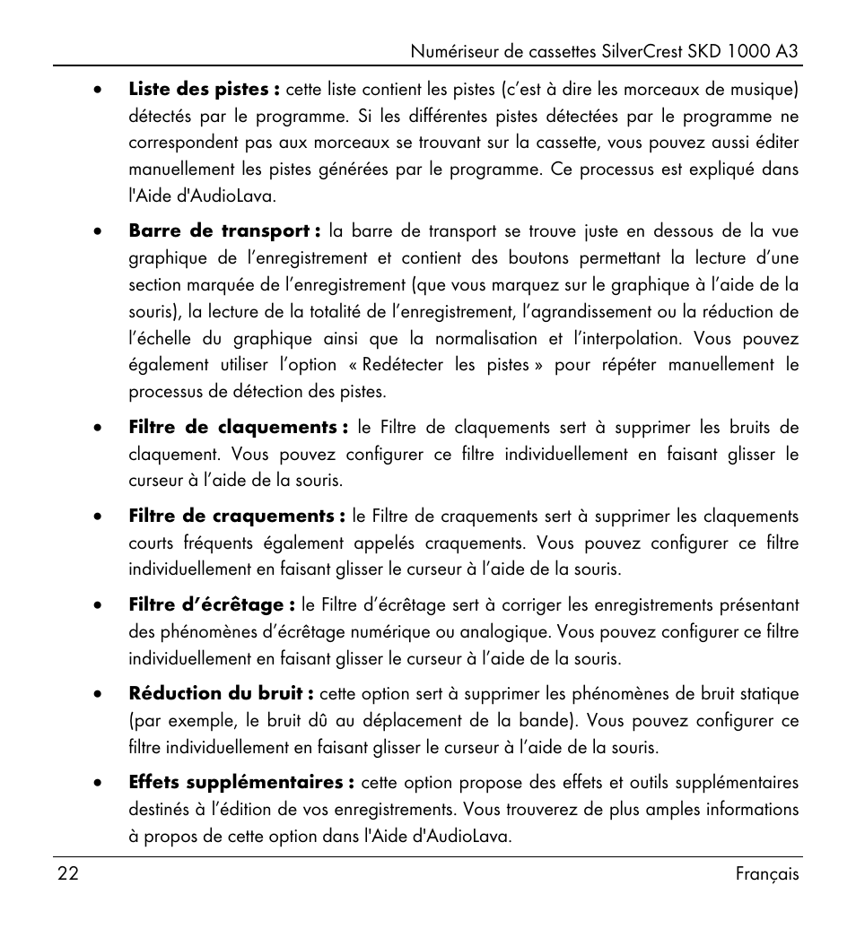 Silvercrest SKD 1000 A3 User Manual | Page 24 / 110