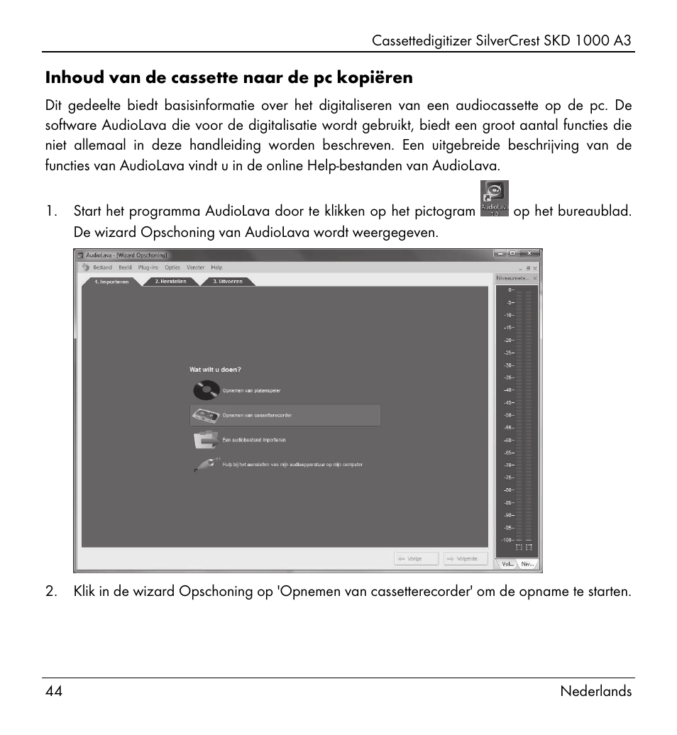 Silvercrest SKD 1000 A3 User Manual | Page 46 / 110