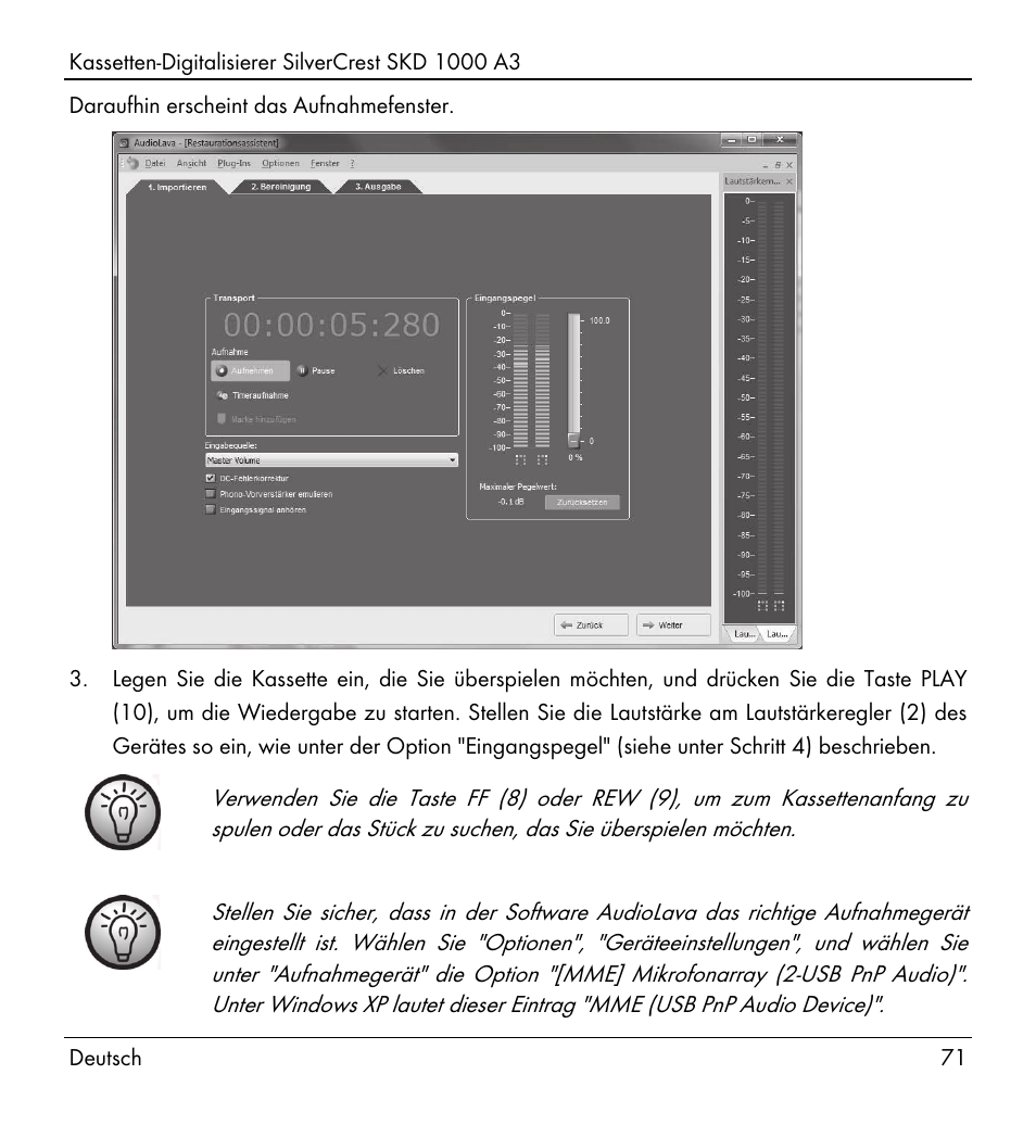 Silvercrest SKD 1000 A3 User Manual | Page 73 / 110