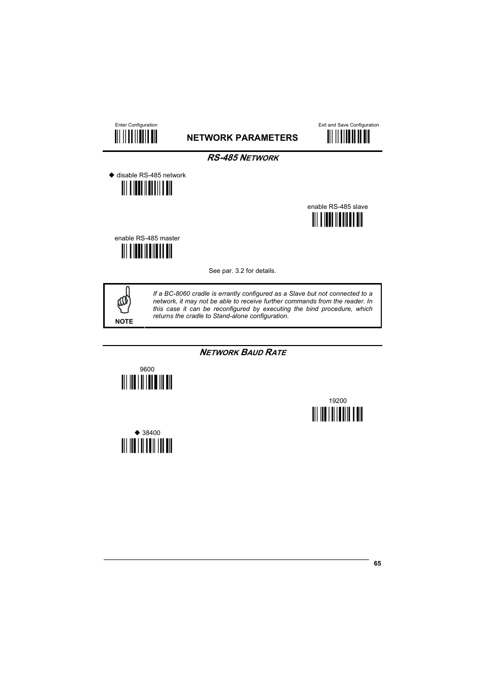 М$+;о, М$-?о, Мrz0)о | Мrz1,о, Мrz2/о, Мje0^о, Мje1aо, Мje2dо, Rs-485 | Datalogic Scanning POWERSCAN D8330 User Manual | Page 73 / 212