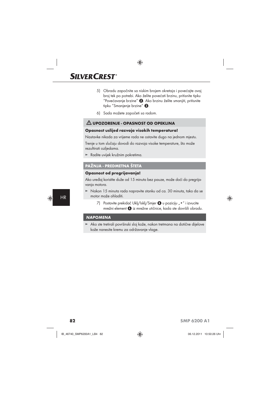 Silvercrest SMP 6200 A1 User Manual | Page 84 / 98