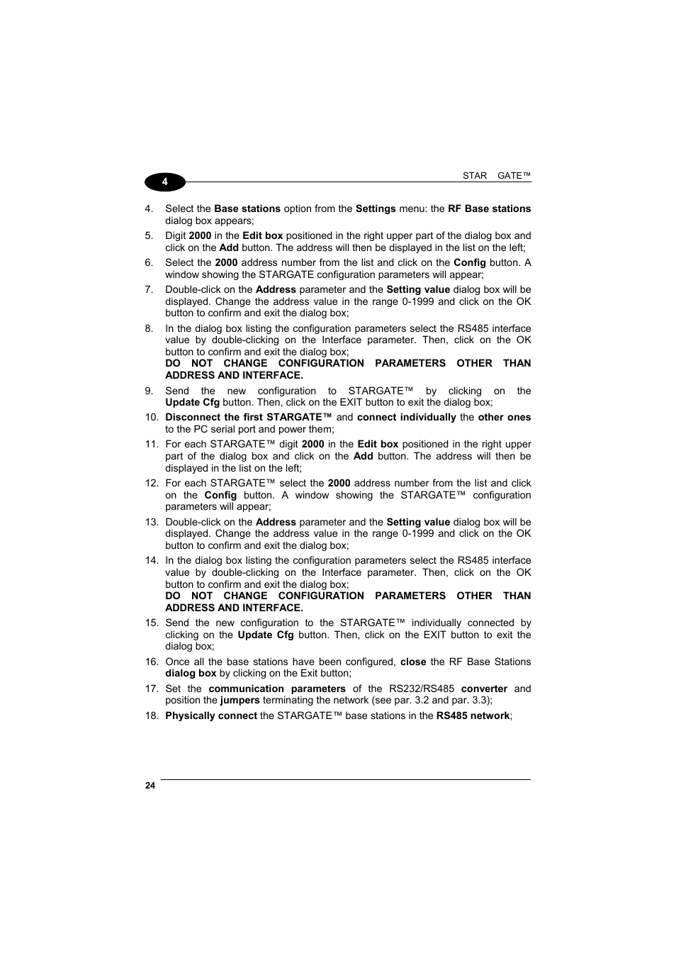 Datalogic Scanning STARGATE User Manual | Page 32 / 39
