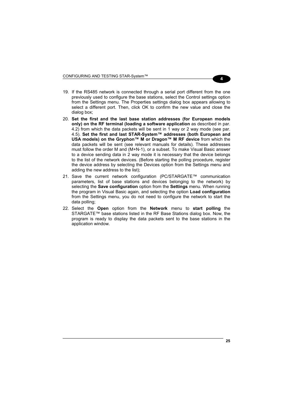 Datalogic Scanning STARGATE User Manual | Page 33 / 39