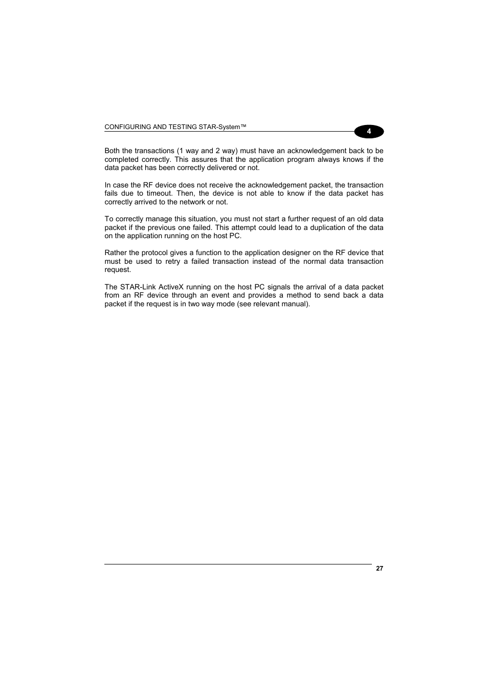 Datalogic Scanning STARGATE User Manual | Page 35 / 39