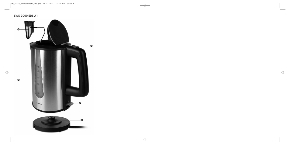 Silvercrest SWK 3000 EDS A1 User Manual | Page 2 / 11