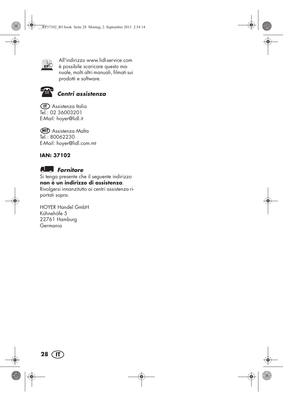 Silvercrest SDBK 2400 C2 User Manual | Page 30 / 74