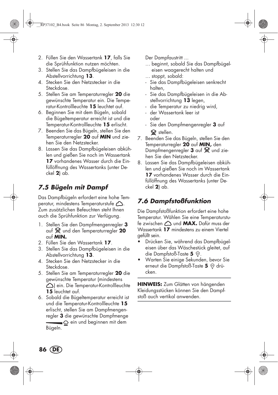 Silvercrest SDBK 2400 C2 User Manual | Page 88 / 94