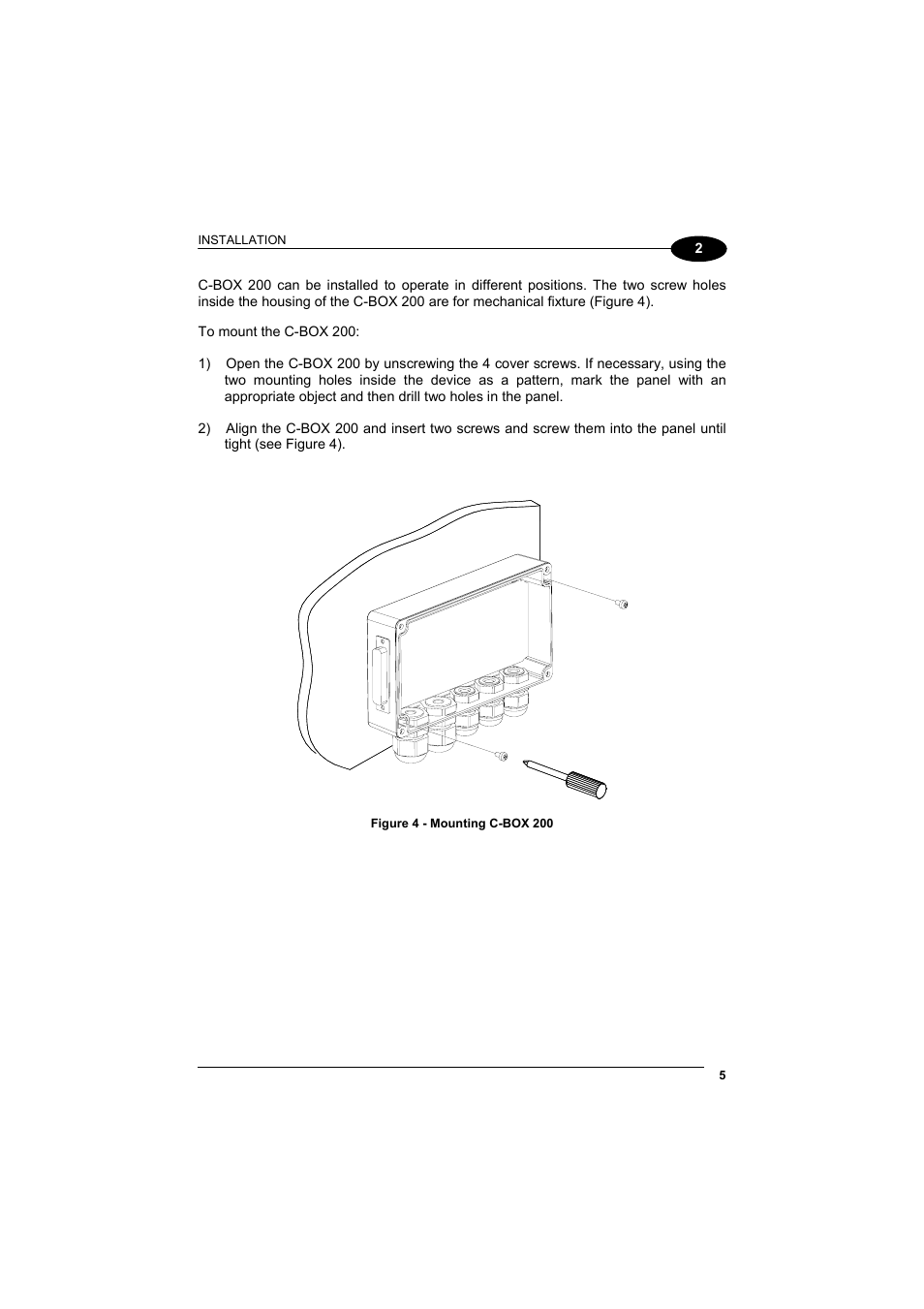 Datalogic Scanning C-BOX 200 User Manual | Page 13 / 28