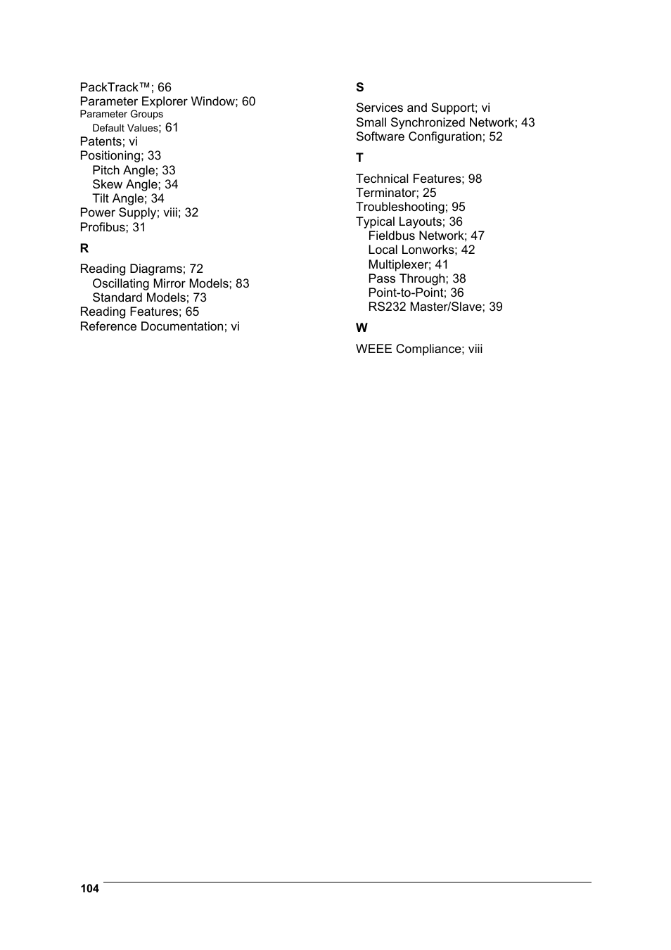 Datalogic Scanning DS6400 User Manual | Page 120 / 122