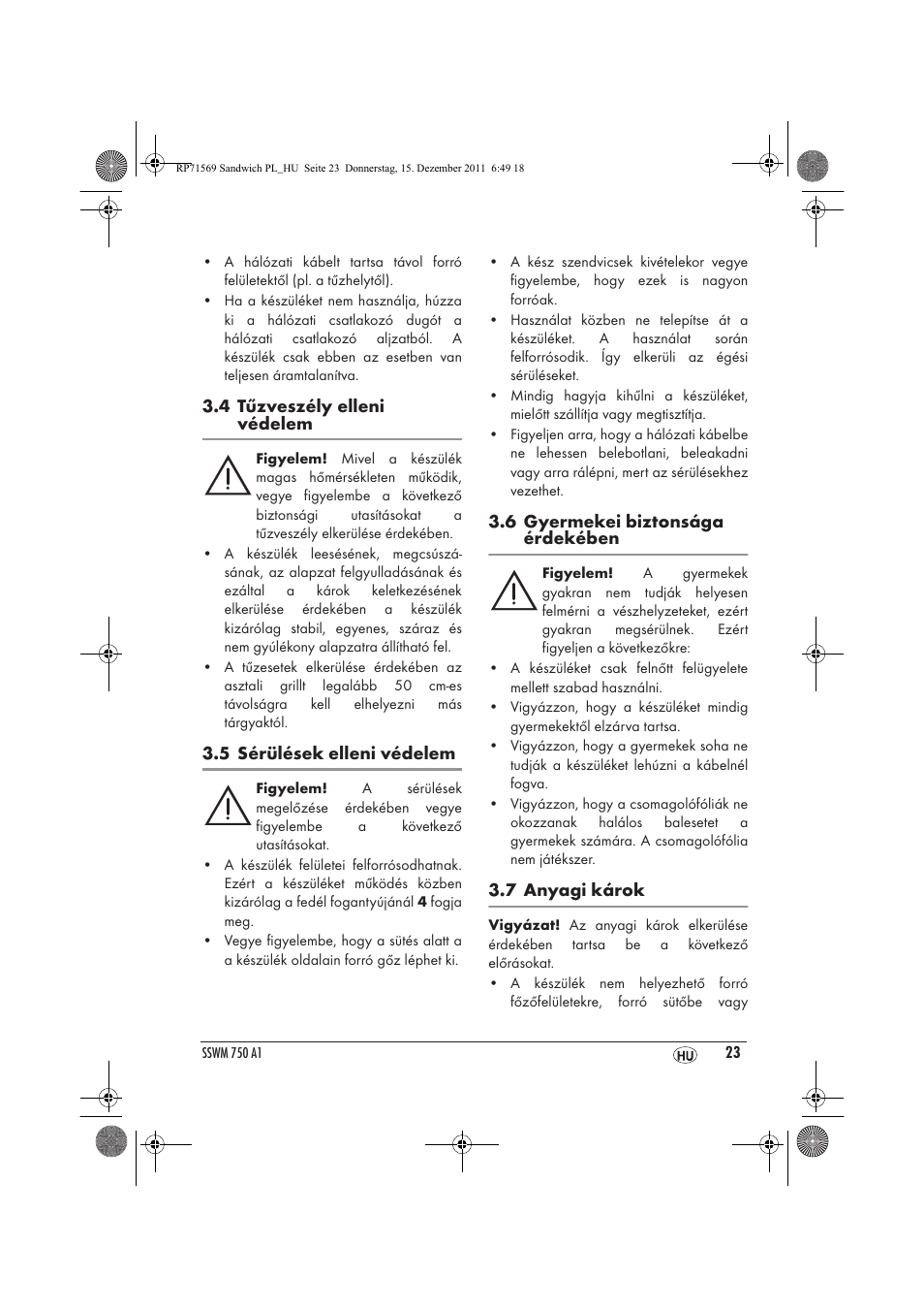 Silvercrest SSWMD 750 A1 User Manual | Page 25 / 42