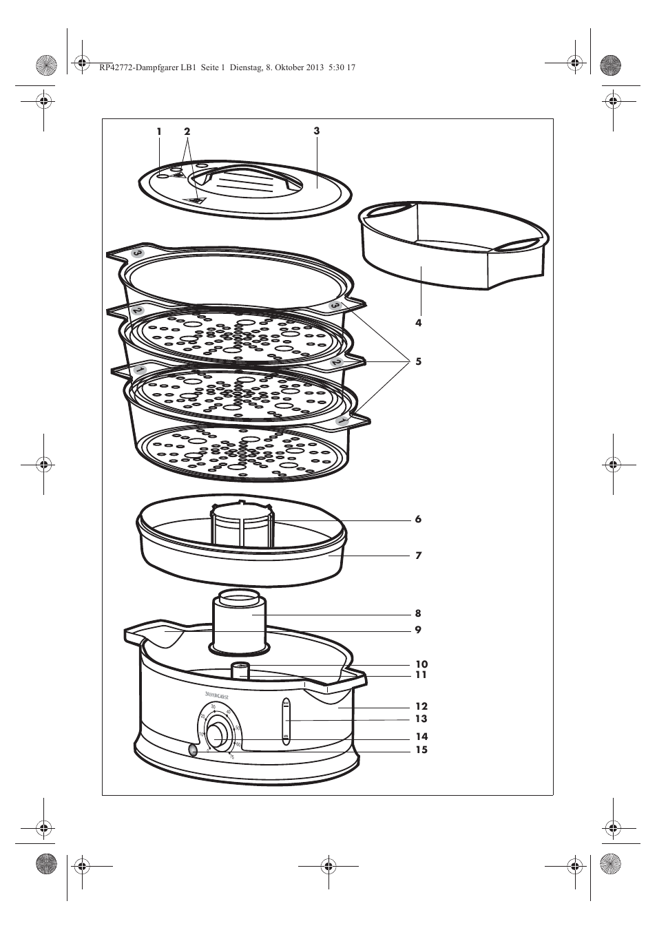 Silvercrest SDG 800 B2 User Manual | Page 3 / 98