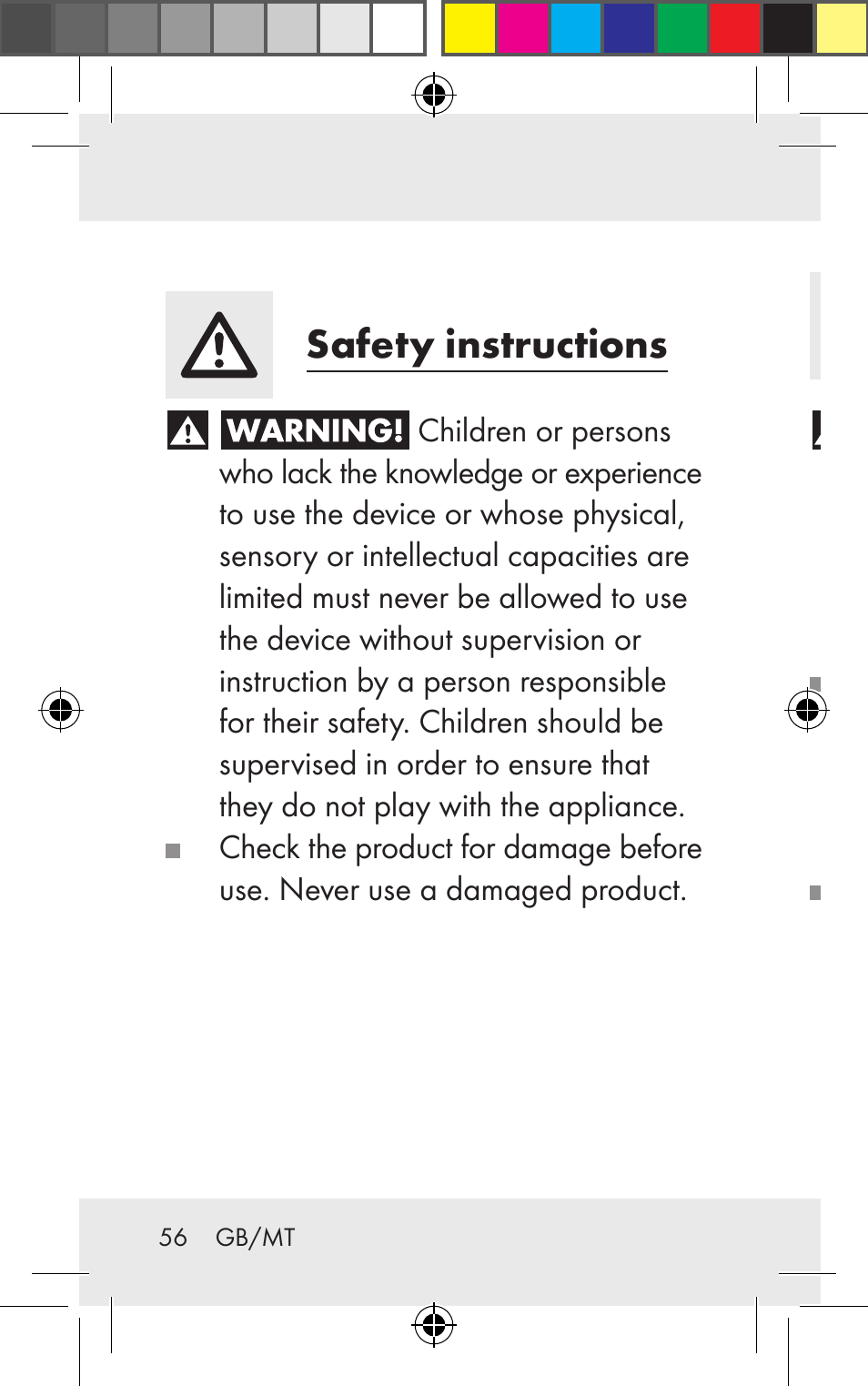 Safety instructions, Safety instructions for batteries | Silvercrest Z31123 User Manual | Page 56 / 84