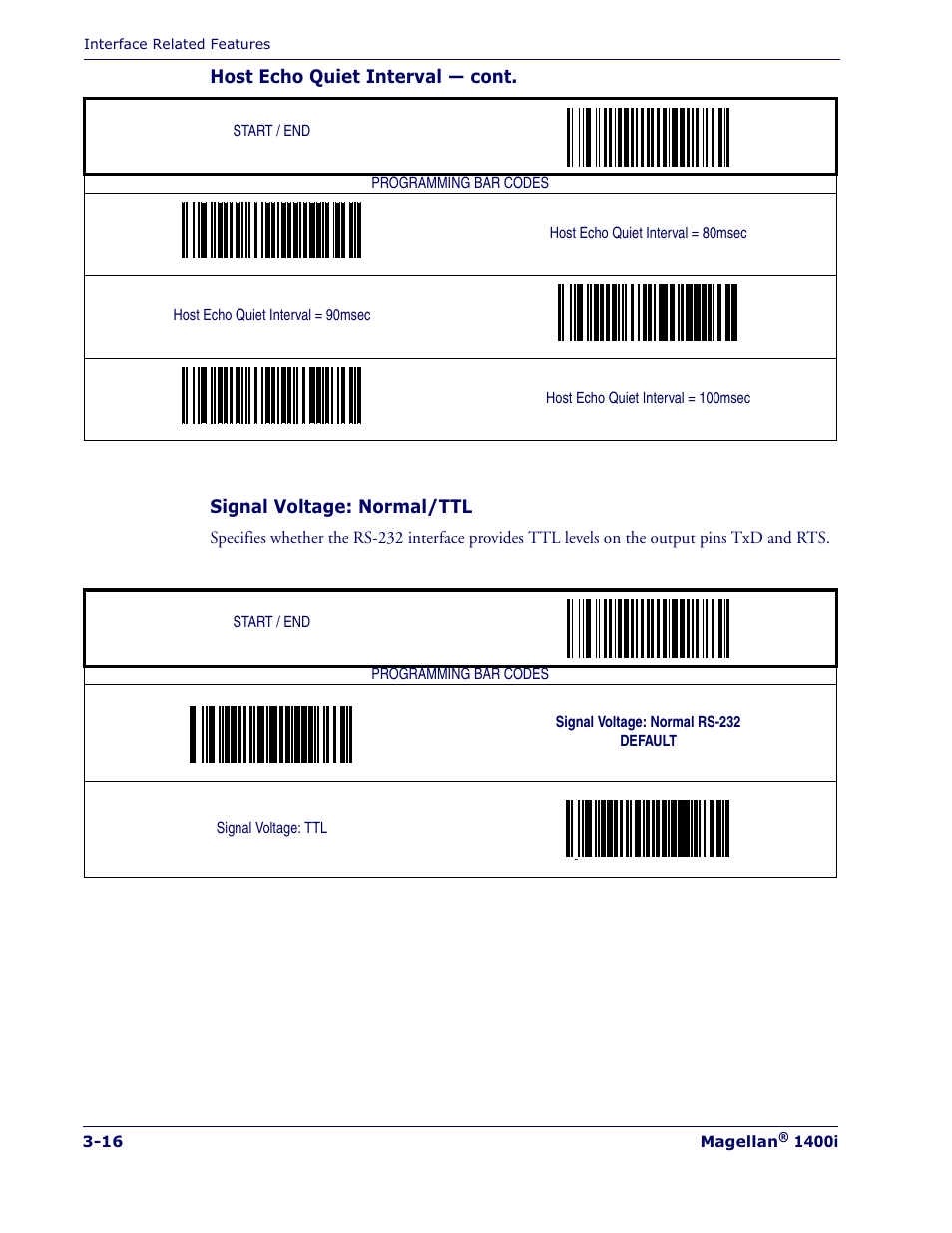 Datalogic Scanning MAGELLAN 1400I User Manual | Page 44 / 180