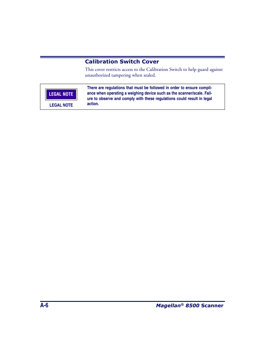 Datalogic Scanning MAGELLAN 8500 User Manual | Page 384 / 436