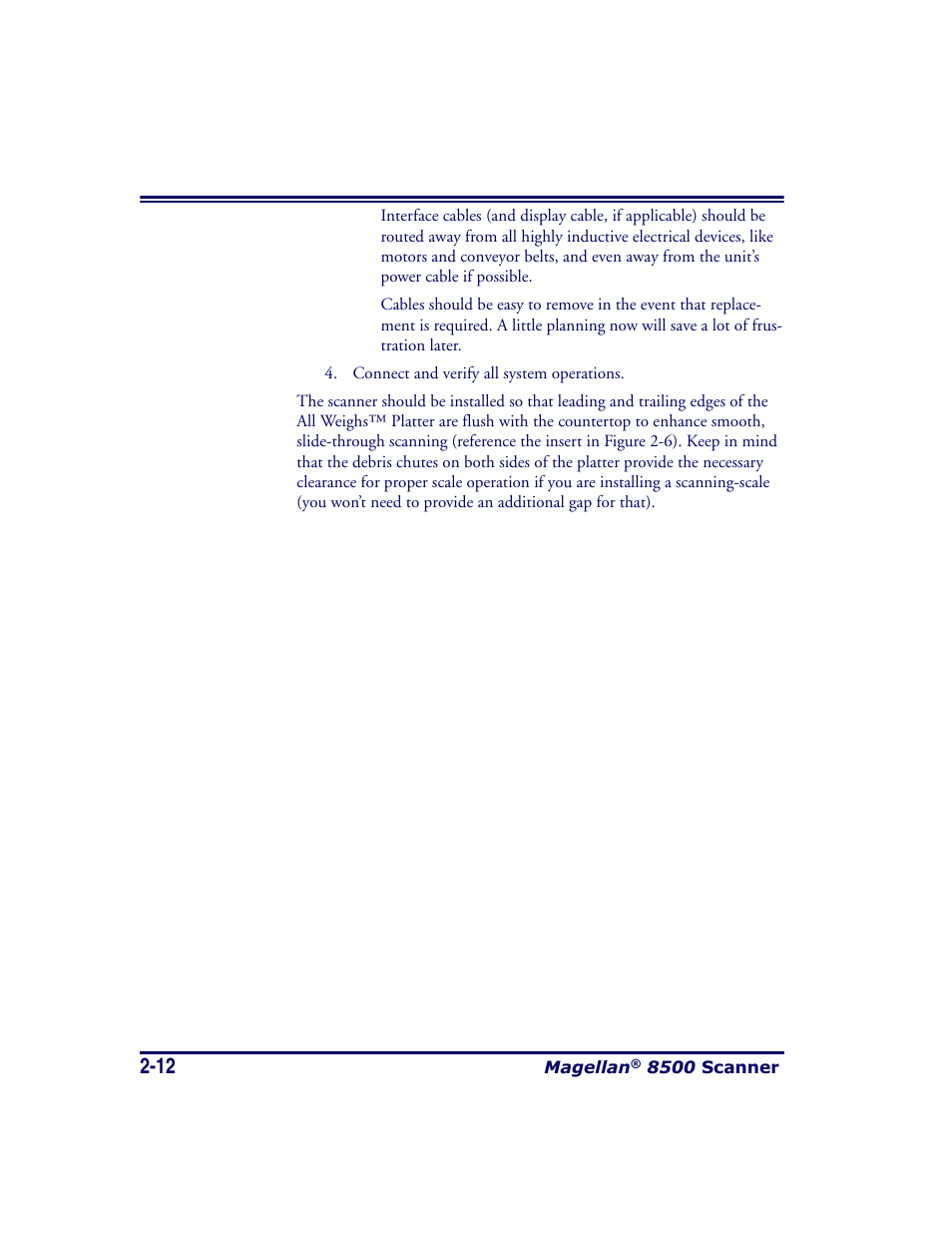 Datalogic Scanning MAGELLAN 8500 User Manual | Page 40 / 436