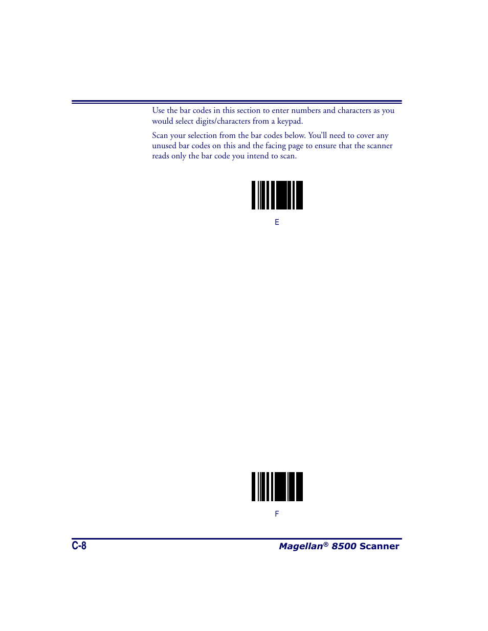 Datalogic Scanning MAGELLAN 8500 User Manual | Page 400 / 436