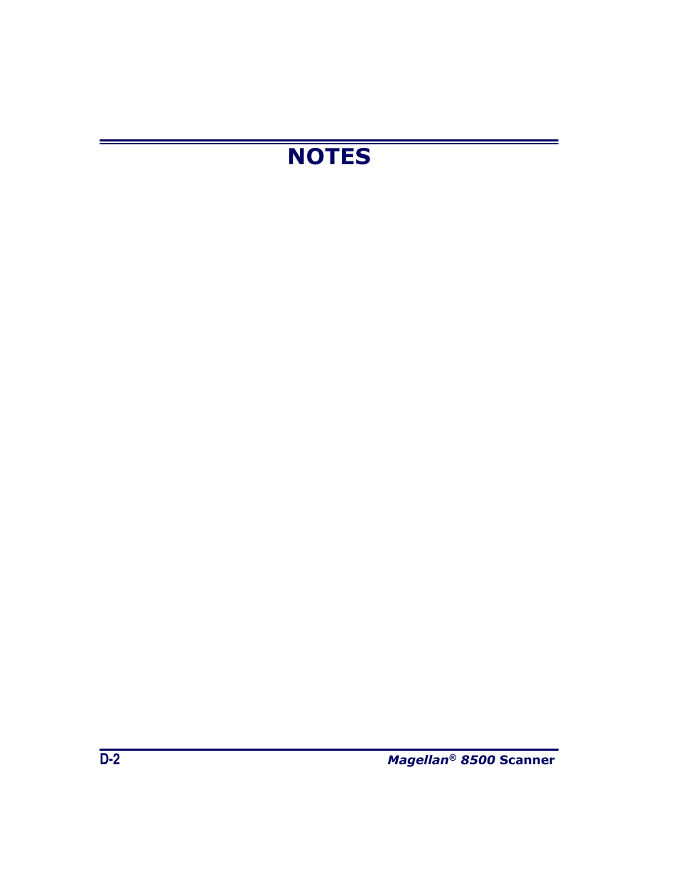 Datalogic Scanning MAGELLAN 8500 User Manual | Page 402 / 436