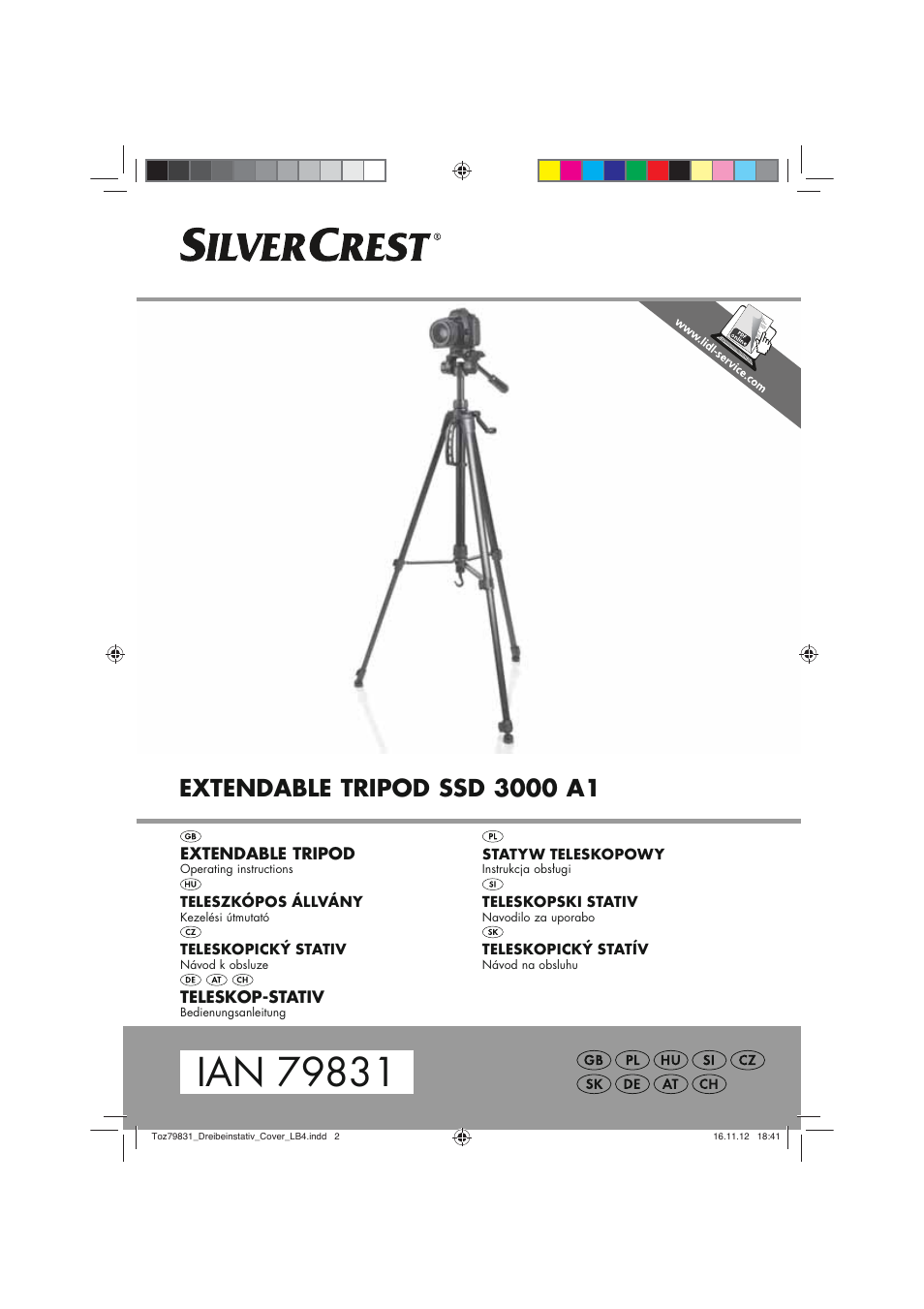 Silvercrest SSD 3000 A1 User Manual | 50 pages