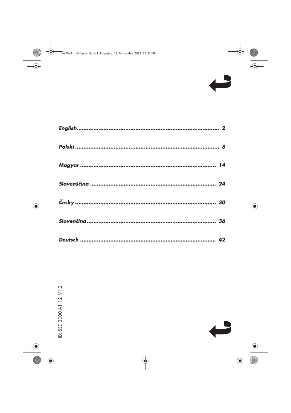 Silvercrest SSD 3000 A1 User Manual | Page 2 / 50