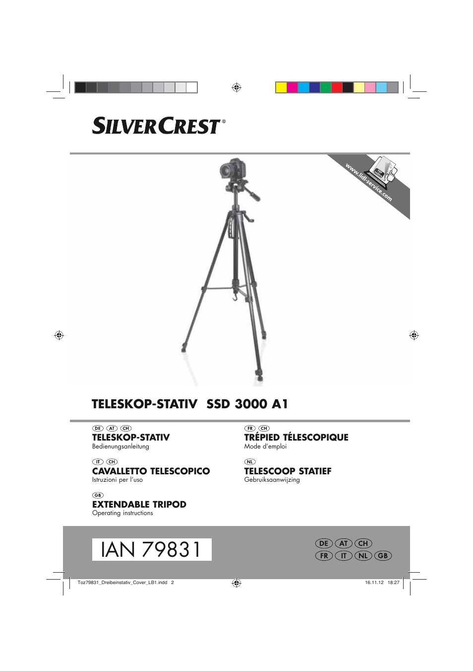 Silvercrest SSD 3000 A1 User Manual | 34 pages