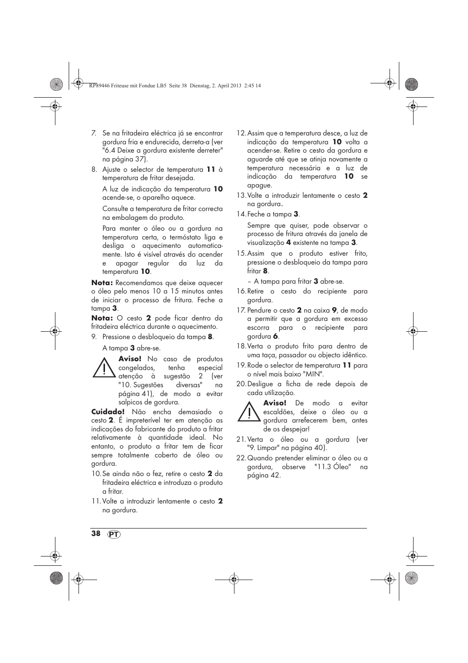 Silvercrest SFM 840 A1 User Manual | Page 40 / 74