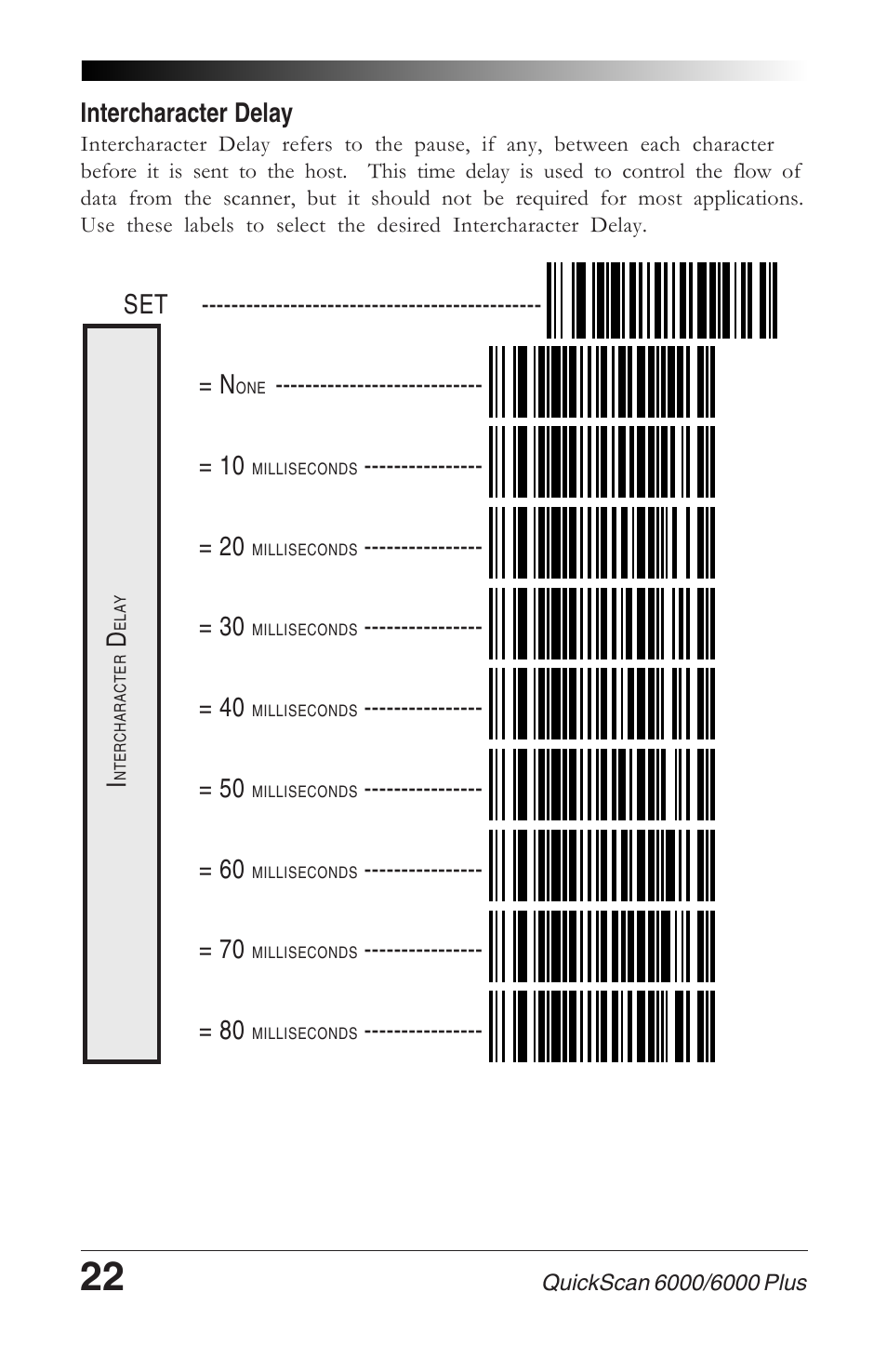 Datalogic Scanning QUICKSCAN 6000 User Manual | Page 26 / 104