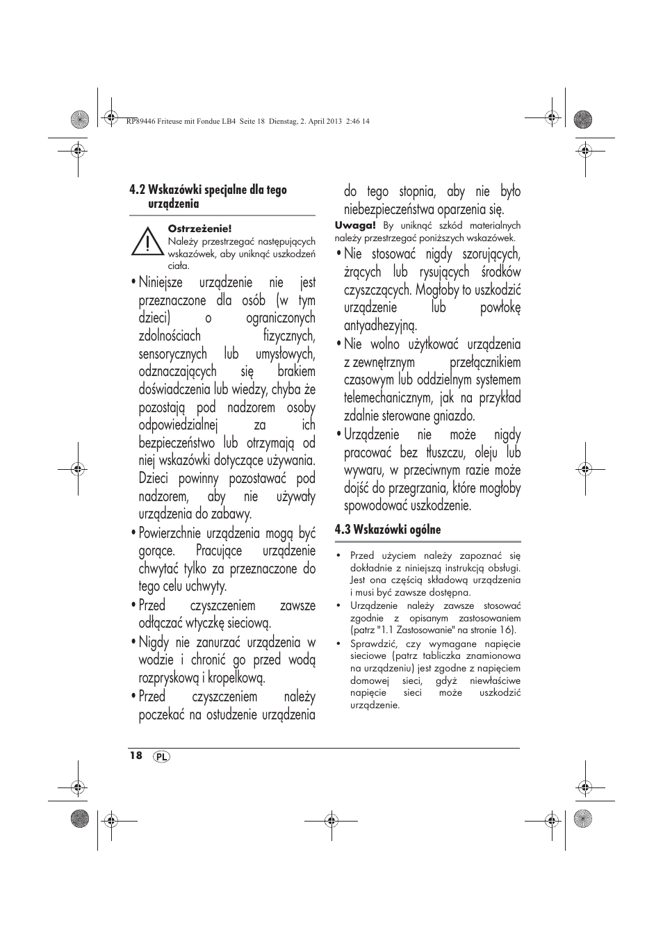 Silvercrest SFM 840 A1 User Manual | Page 20 / 98