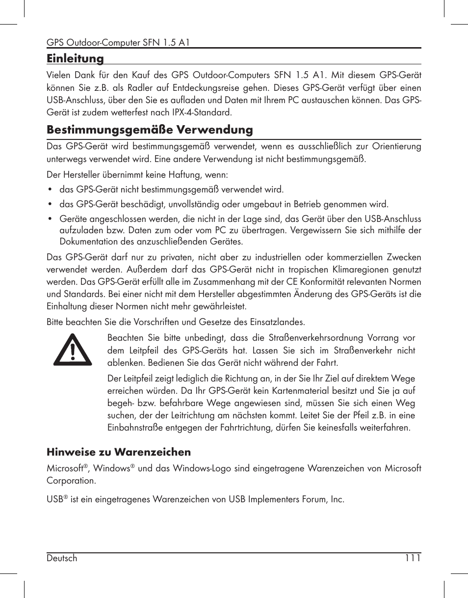 Einleitung, Bestimmungsgemäße verwendung | Silvercrest SFN 1.5 A1 User Manual | Page 113 / 147