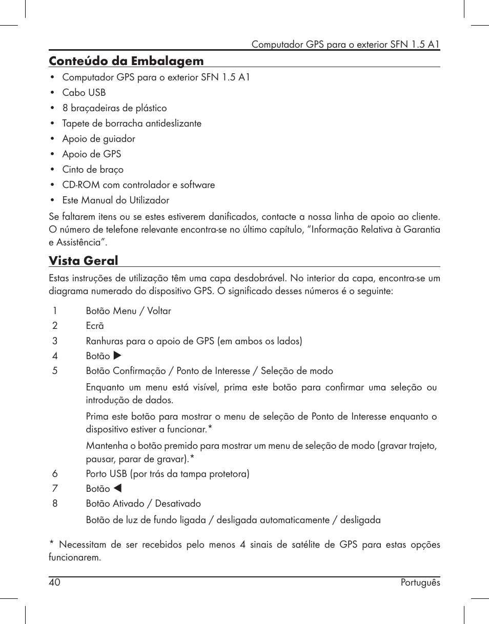 Conteúdo da embalagem, Vista geral | Silvercrest SFN 1.5 A1 User Manual | Page 42 / 147