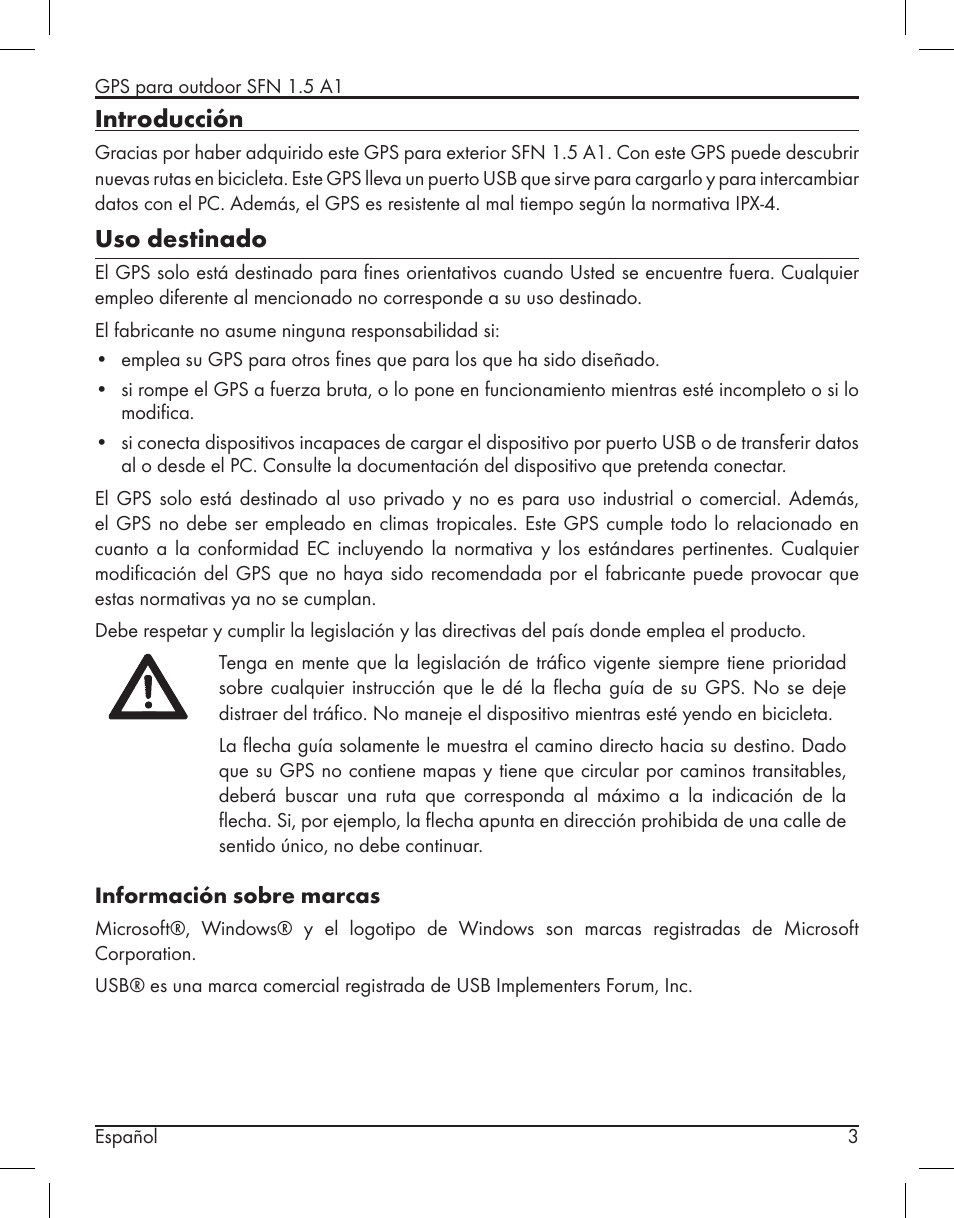 Introducción, Uso destinado | Silvercrest SFN 1.5 A1 User Manual | Page 5 / 147