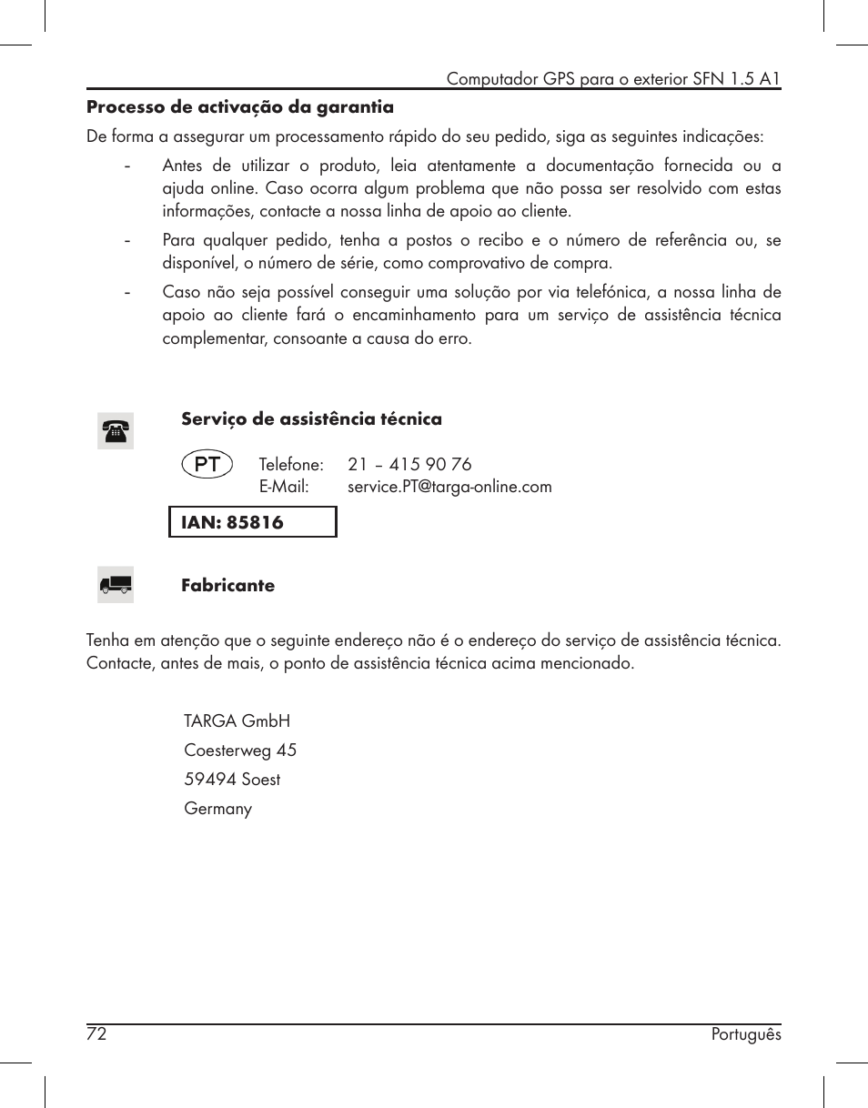 Silvercrest SFN 1.5 A1 User Manual | Page 74 / 147