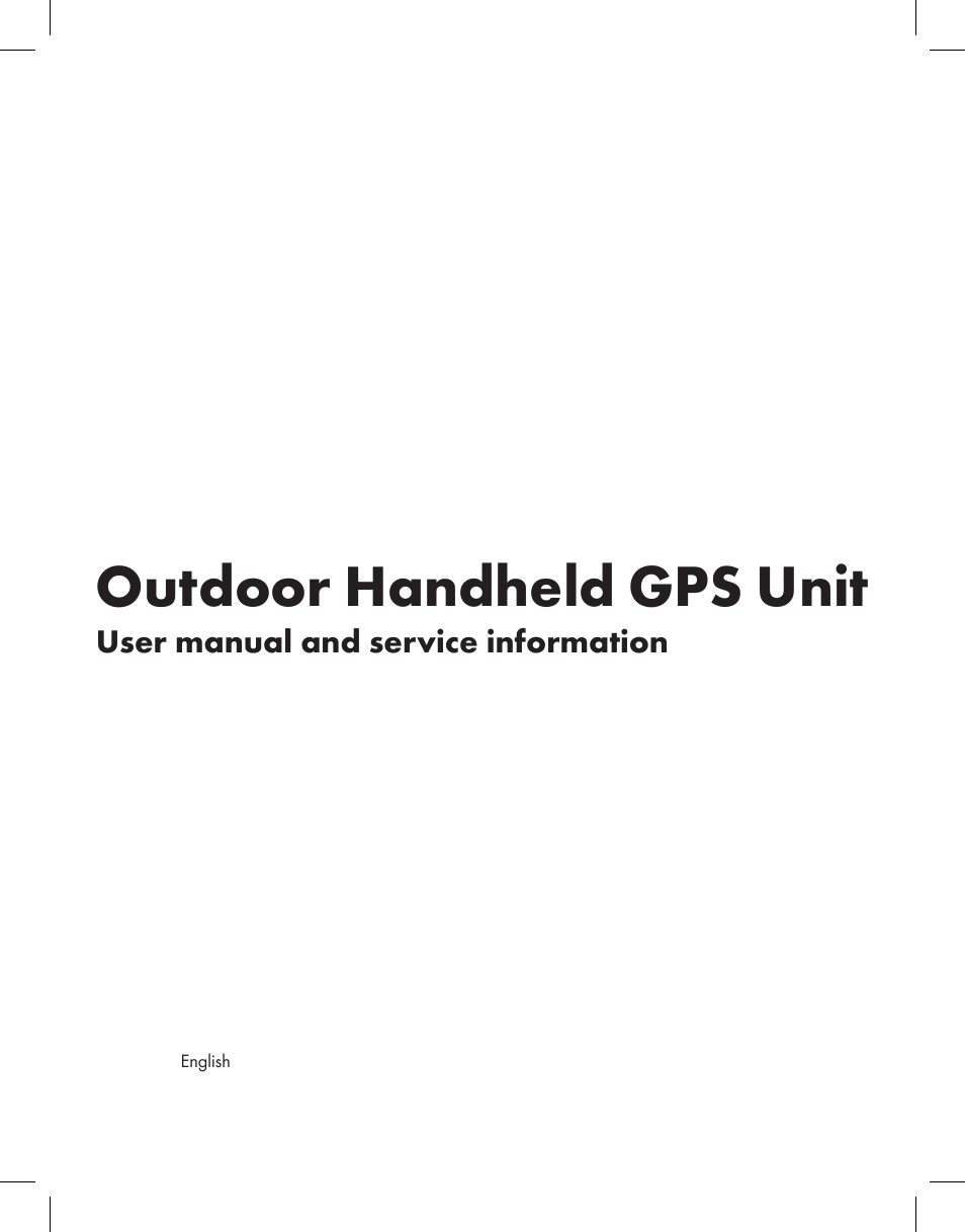 Outdoor handheld gps unit | Silvercrest SFN 1.5 A1 User Manual | Page 75 / 147