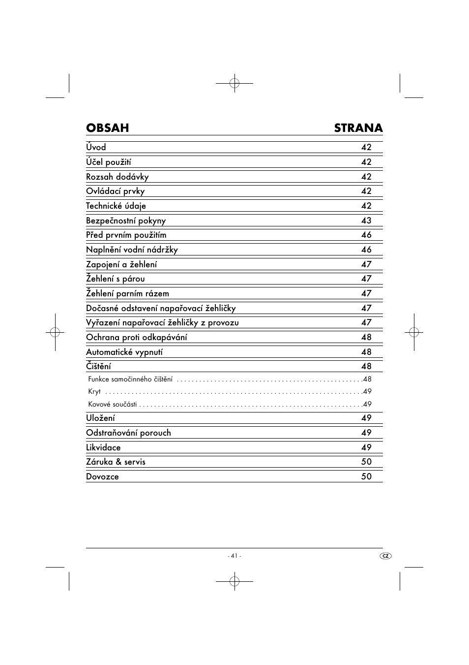 Silvercrest SDB 2200 C1 User Manual | Page 44 / 74