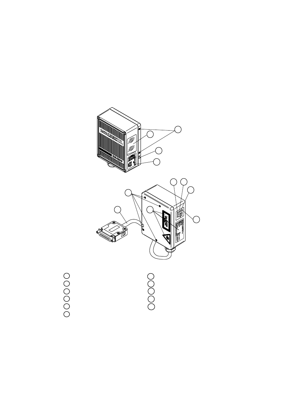 Ds4300, General view | Datalogic Scanning LASER SCANNER DS4300 User Manual | Page 7 / 53