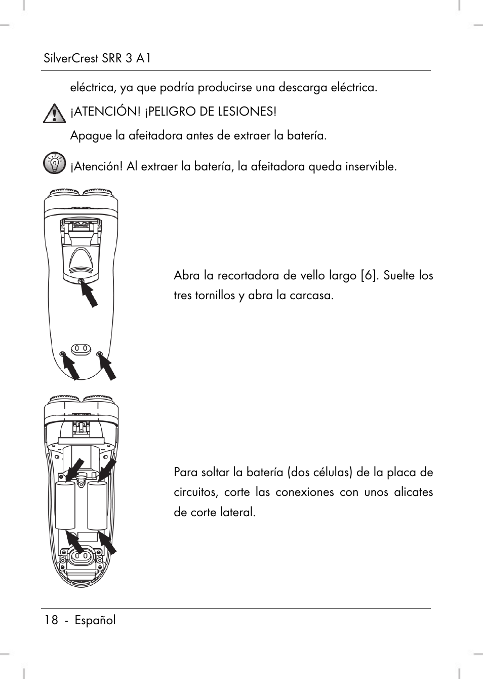 Silvercrest SRR 3 A1 User Manual | Page 20 / 110